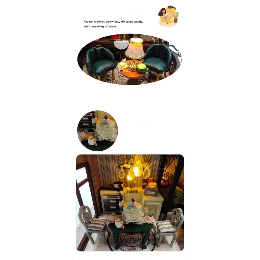 ドールハウス 手作り キット セット ミニチュア Dream Pavilion 1