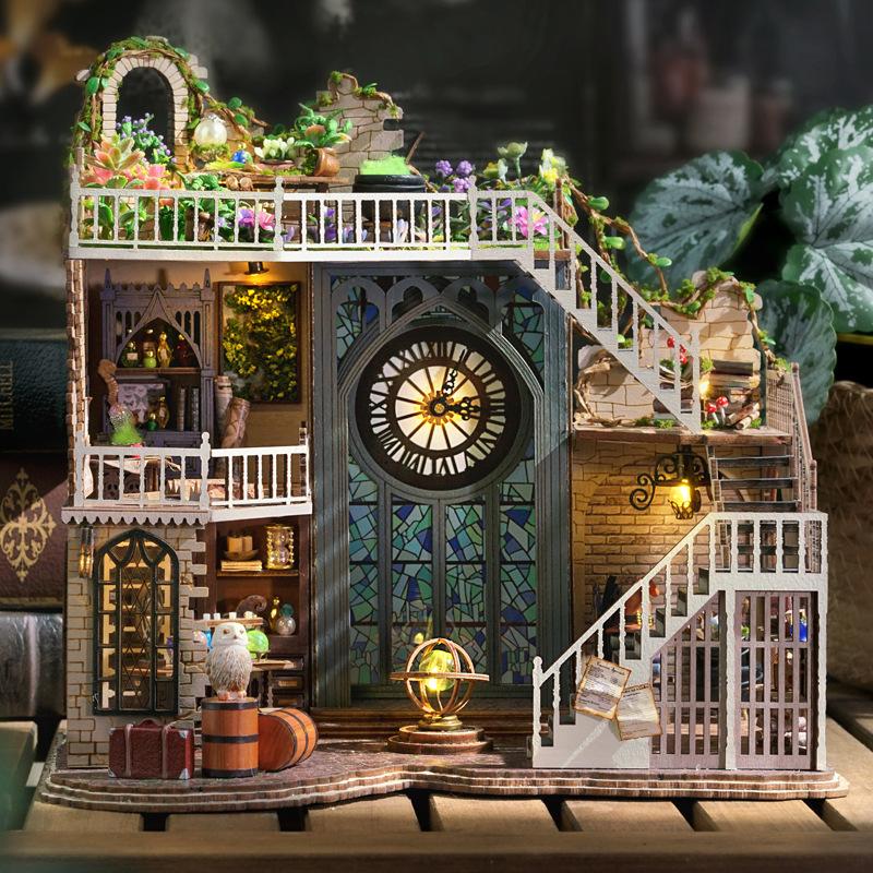 ドールハウス 手作りキットセットミニチュア Magic house 魔法屋 ドールハウス 手作りキットセットミニチュア Magic house 魔法屋