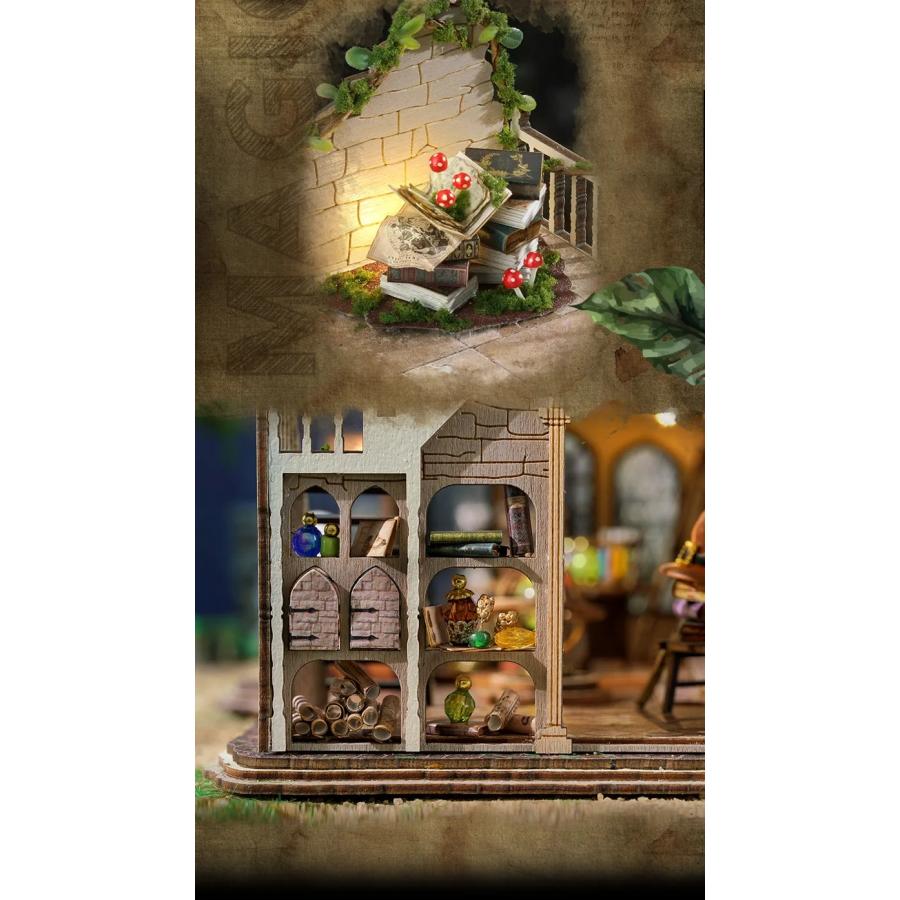 ドールハウス 手作りキットセットミニチュア Magic house 魔法屋 ドールハウス 手作りキットセットミニチュア Magic house 魔法屋