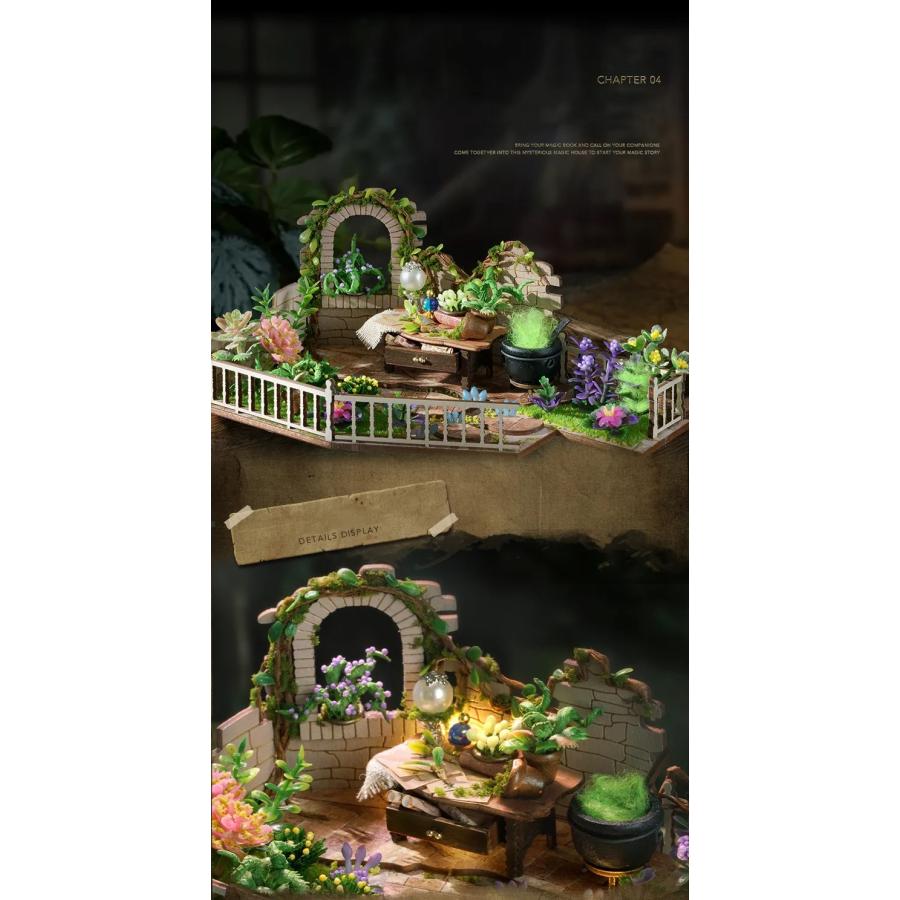 ドールハウス 手作りキットセットミニチュア Magic house 魔法屋