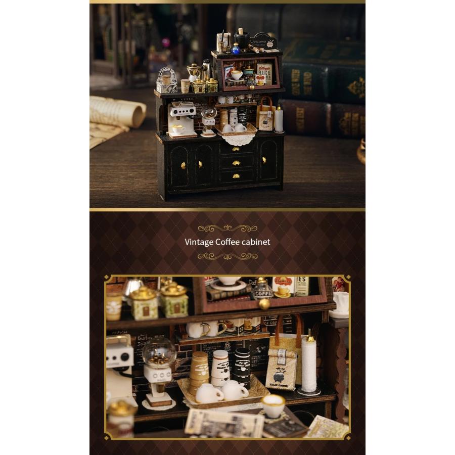 ドールハウス 手作りキットセットミニチュア Vintage Coffee ドールハウス 手作りキットセットミニチュア Vintage Coffee