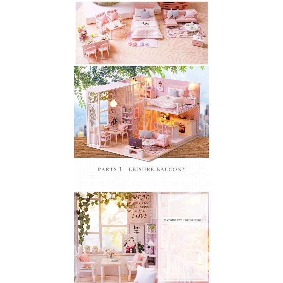 ドールハウス 手作り キット セット ミニチュア Tranquil Life ドールハウス 手作り キット セット ミニチュア Tranquil Life