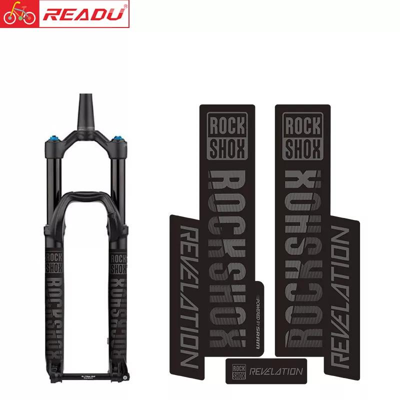 Rockshox啓示マウンテンバイク フロントフォークステッカーmtbフォーク