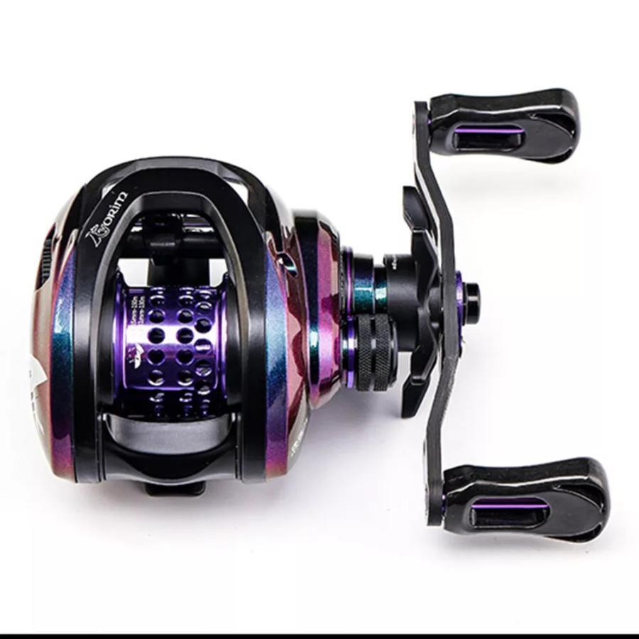 ブラックナイトiiスーパー 軽量フィッシングリール 135g Bfsベイトキャスターリール ファイン 6 9g シーバス トラウトフィッシング用 印象のデザイン