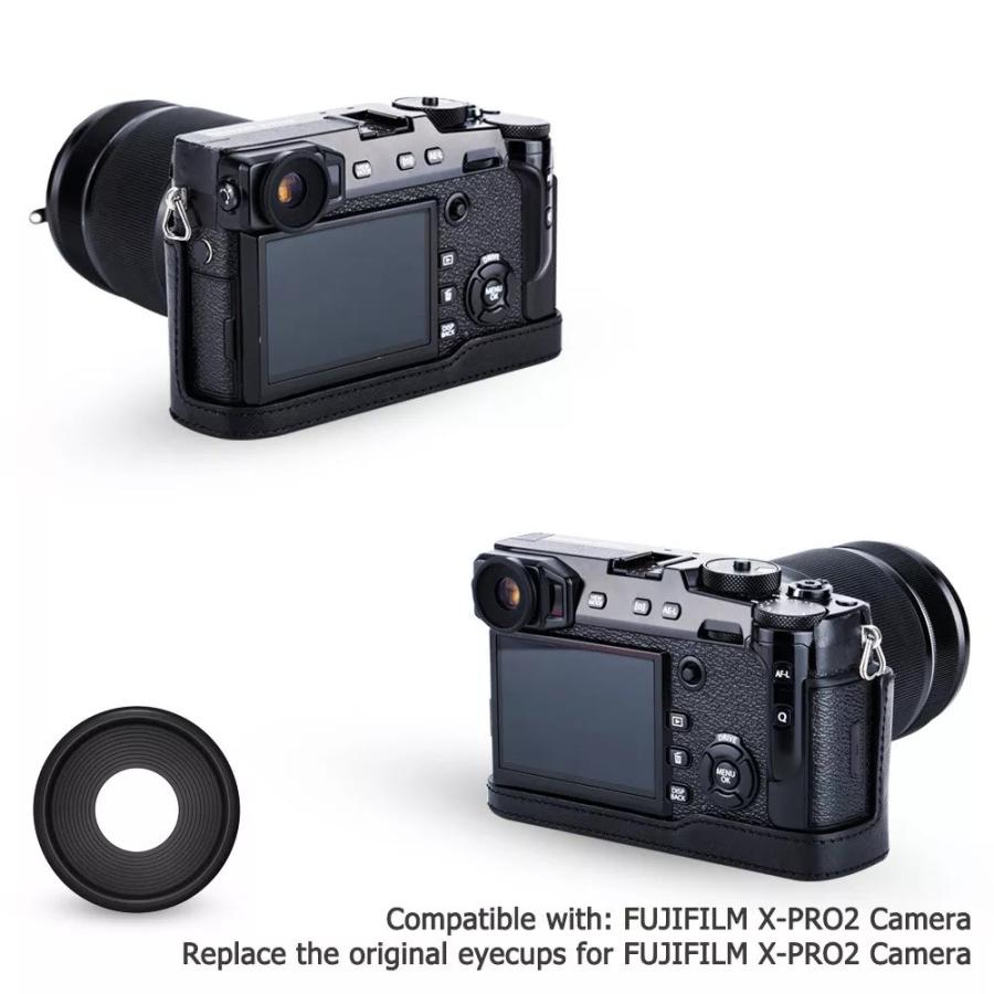 Fujifilm X-Pro2 x-pro 2アイカップ 2パックキットカメラアイカップ 