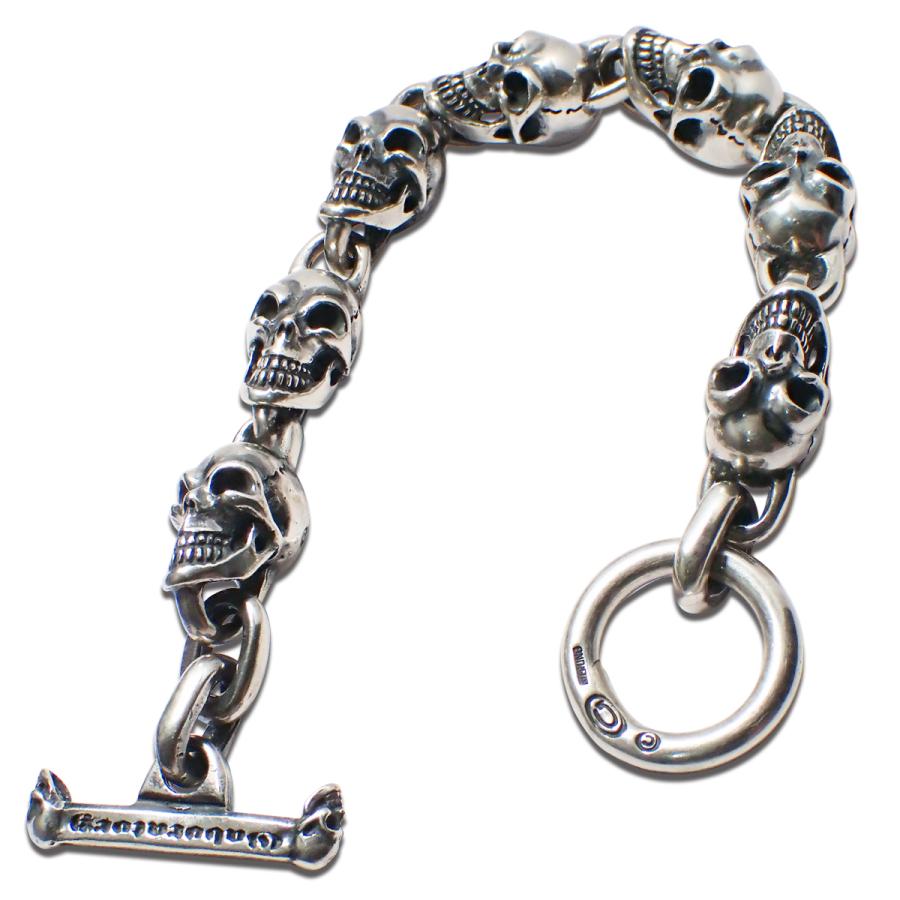 s　Gaboratory オールスカルリンクブレスレット　カスタム Gaboratory（ガボラトリー） ガボラトリー/ガボール (GABORATORY