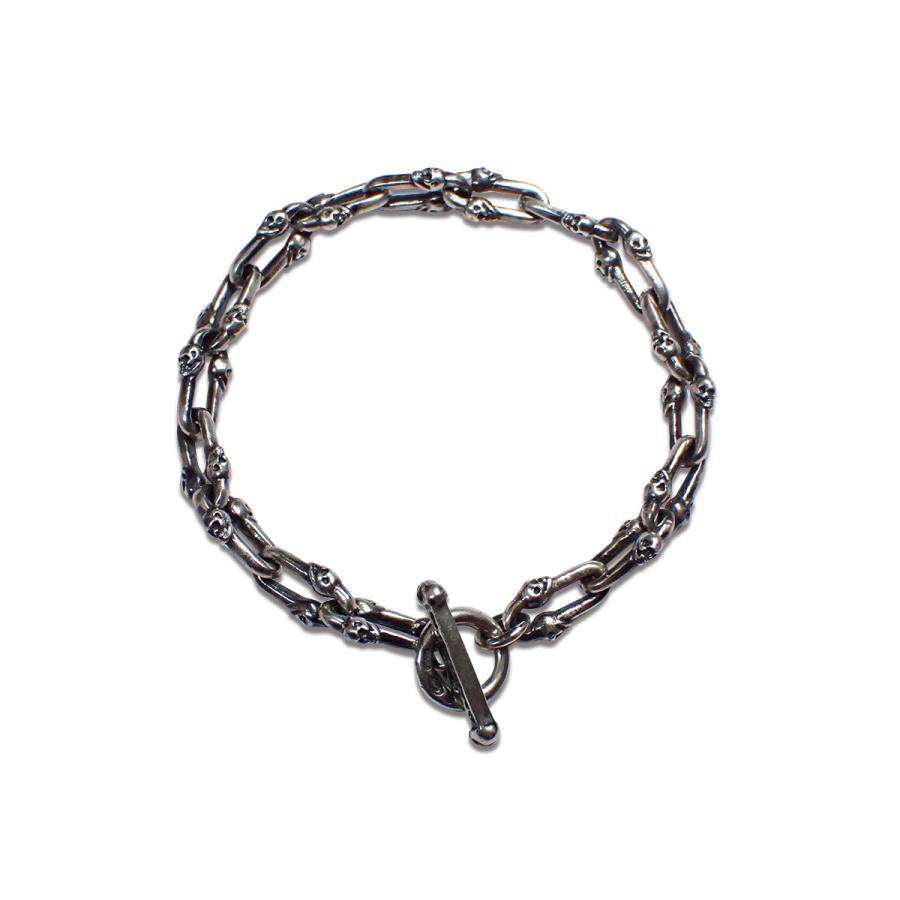 GABORATORY ガボラトリー 1/32オールスカルズリンクブレスレット Gaboratory ガボラトリー/ガボール (GABORATORY)1/32オール