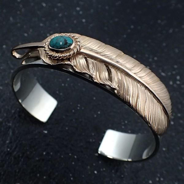 鷲見 太郎 /Taro Washimi アラベスクデザインバングル12mm+24金サン+18