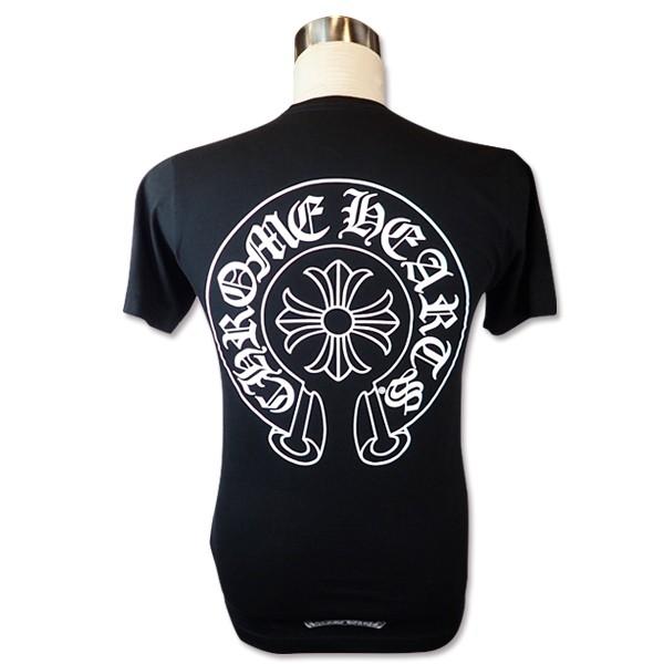 CHROME HEARTS クロムハーツ Tシャツ ホースシュー/ワンポケット CHROME HEARTS クロムハーツ Tシャツ ホースシュー/ワンポケット
