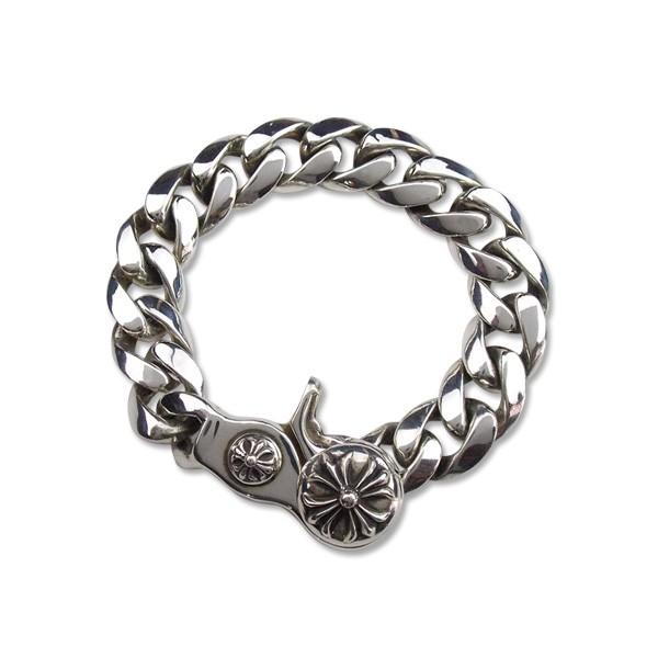 Chrome Hearts クラシックリンクチェーンクリップブレスレット CHROME HEARTS（クロムハーツ） クラシック チェーン リンク クロス