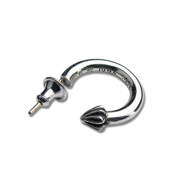 CHROME HEARTS（クロムハーツ） プレーン フープ イヤリング : Freaks