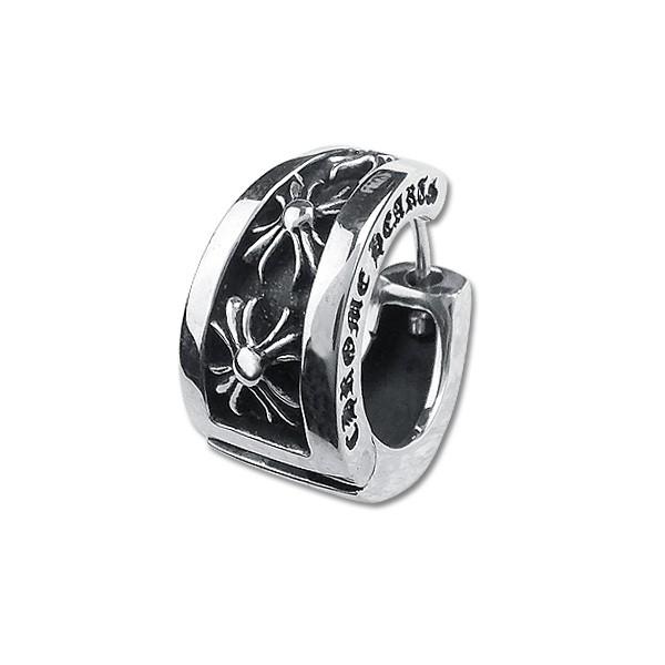CHROME HEARTS（クロムハーツ） ナローVバンド CHX イヤリング レフト