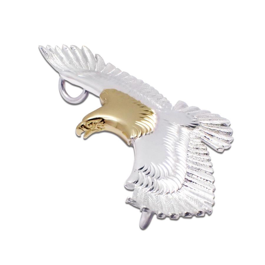 ブリッジ / Bridge イーグルペンダント/K18ゴールドヘッド＆メタル