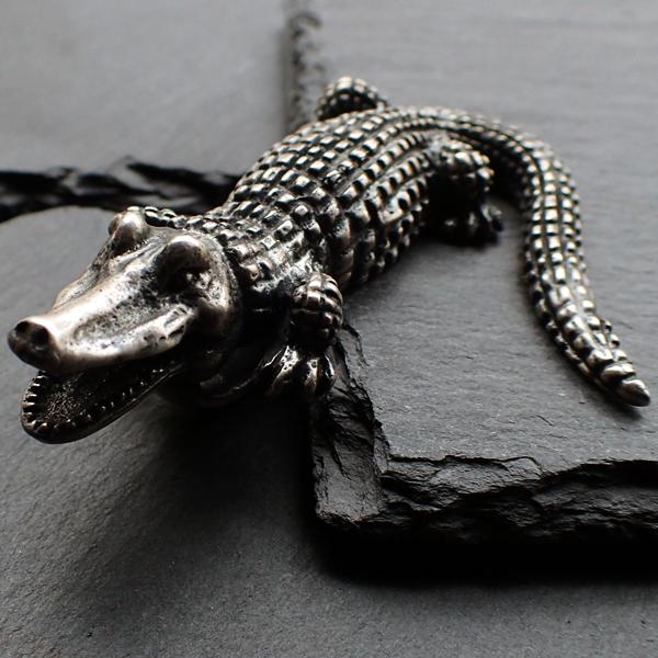 ガボラトリー/ガボール アリゲーターペンダント　ゴールドサダー ガボラトリー,ガボール/GABORATORY】ペンダント アリゲーター