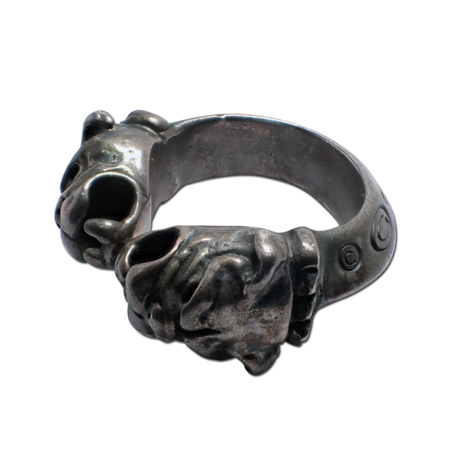 ガボールガボラトリーラージブルブルドッグsilver925