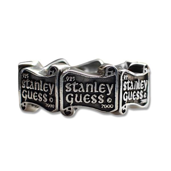 Stanley Guess（スタンリーゲス） ロゴ バンド リング : Freaks Market