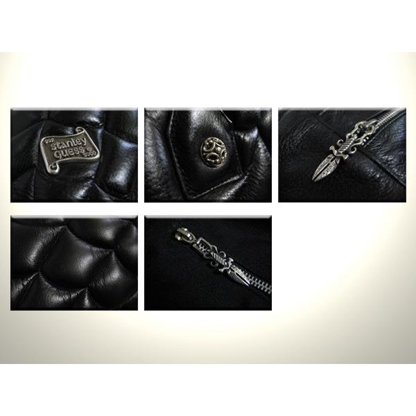 Stanley Guess（スタンリーゲス） レザー ラージ ジムバッグ w/ コブ