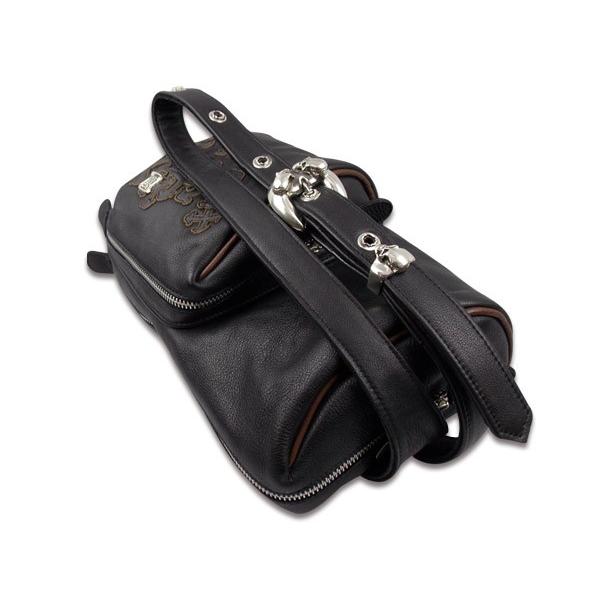 Stanley Guess スタンリーゲス レザー ボディバッグ w/スカル Stanley Guess スタンリーゲス レザー ボディバッグ w/スカル