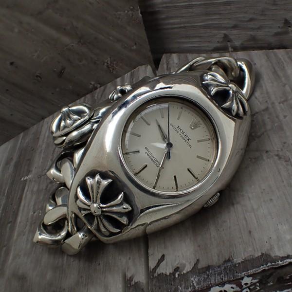 CHROME HEARTS ビンテージ クロムハーツ CH X ウォッチケース w CHROME HEARTS ビンテージ クロムハーツ CH X ウォッチケース w
