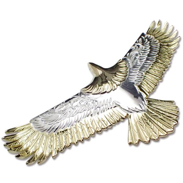 鷲見 太郎 /Taro Washimi イーグルペンダント03 K18/シルバー/K18 両面