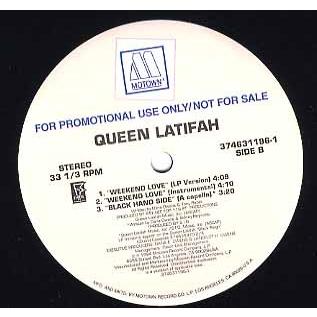【レコード】QUEEN LATIFAH - BLACK HAND SIDE / WEEKEND LOVE 12" US 1994年リリース｜freaksrecords-2