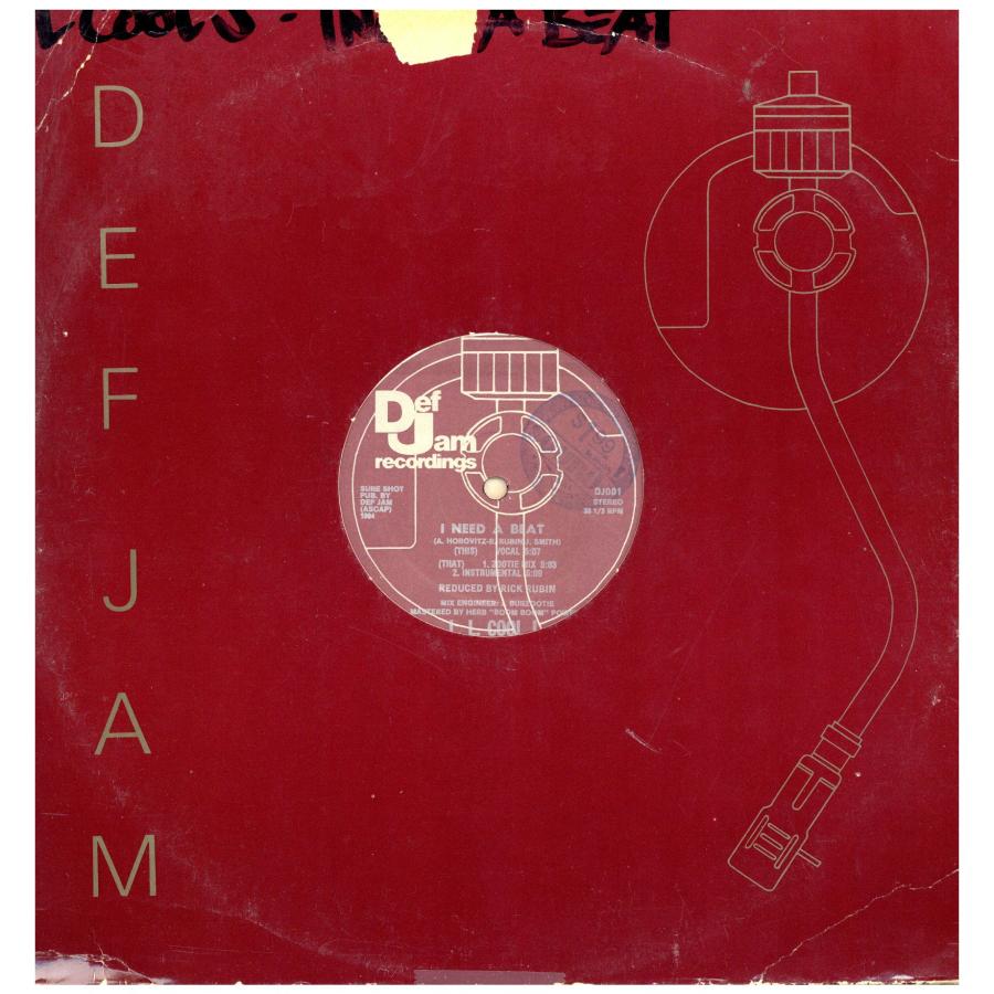 レコード】LL COOL J - I NEED A BEAT 12
