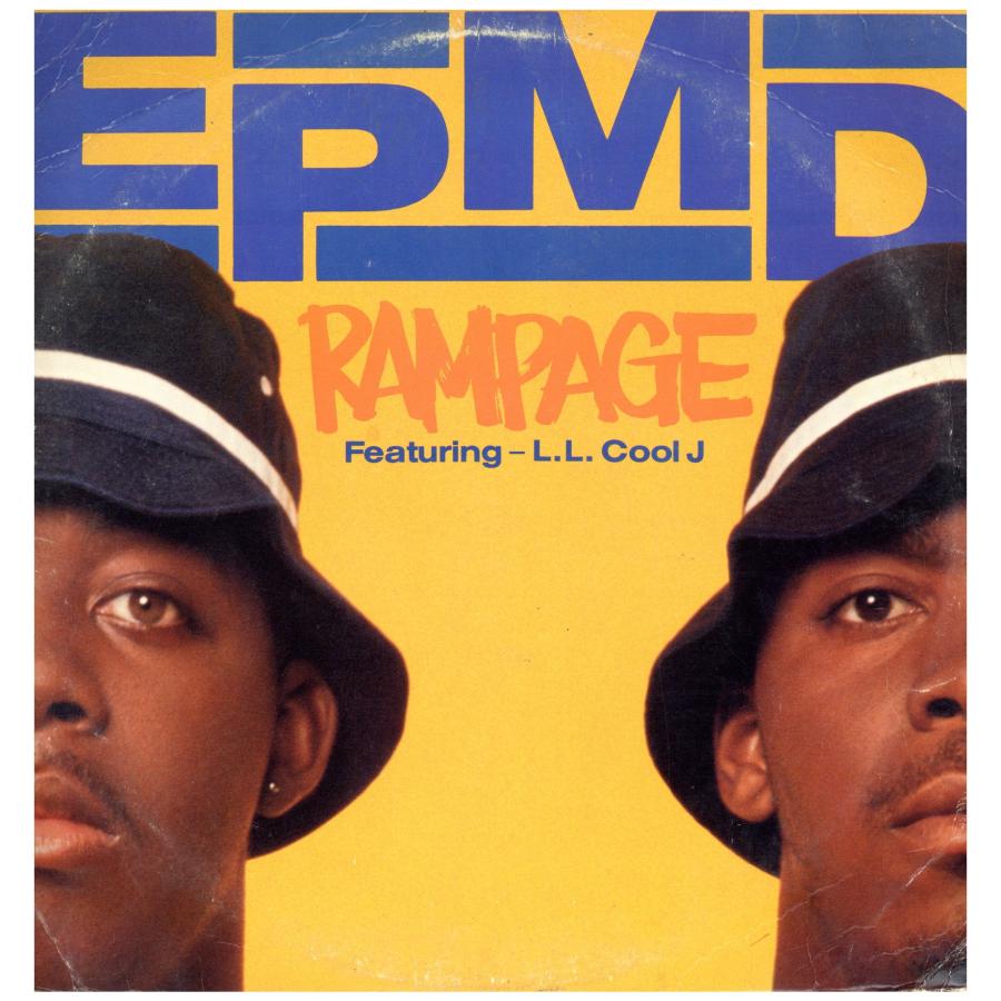 レコード】EPMD feat LL Cool J - RAMPAGE / I'M MAD 12