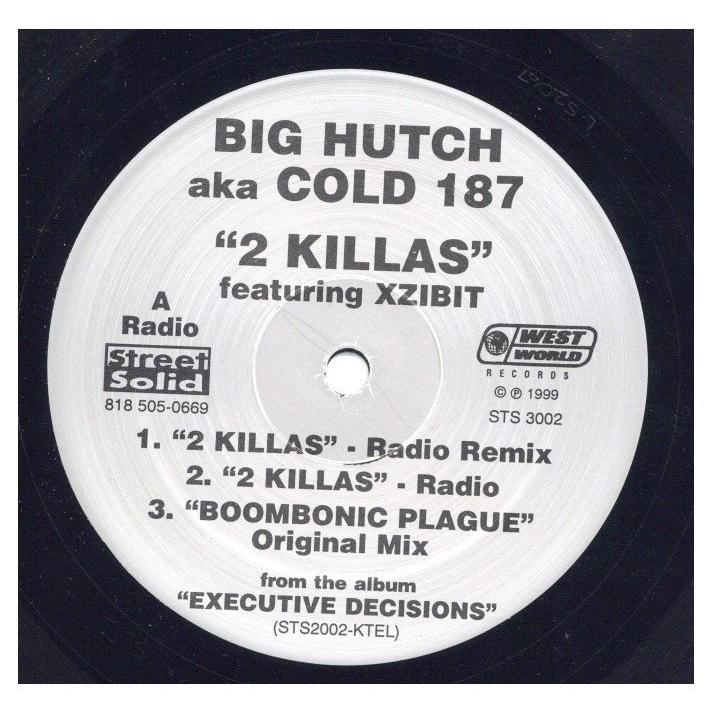 レコード】BIG HUTCH a.k.a. COLD 187 feat Xzibit - 2 KILLAS