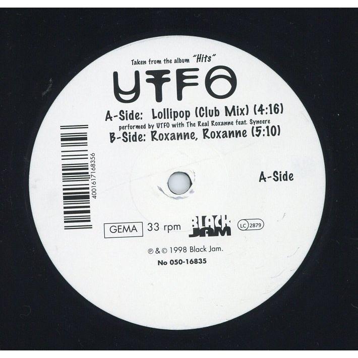 【レコード】UTFO - LOLLIPOP / ROXANNE, ROXANNE (GER) 12