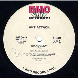 レコード】ART ATTACK - MANDOLAY 12