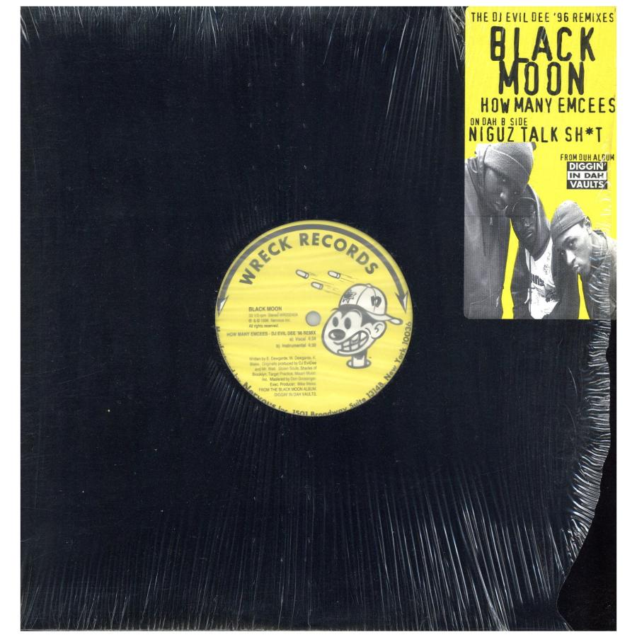 テイクシー　DJレコード100枚〜110枚 レコード】BLACK MOON - HOW MANY EMCEES (DJ EVIL DEE '96