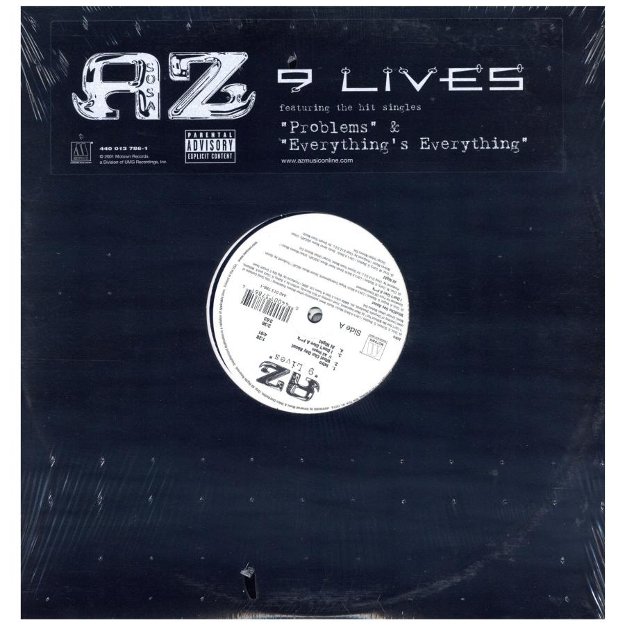 レコード】AZ - 9 LIVES 2xLP US 2001年リリース : フリークスレコード