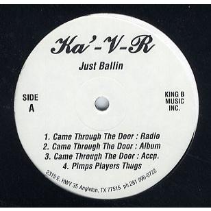 Ka'-V-R Just Ballin レコード Just Ballin Ka-V-R/ Dj Muro Kiyo Koco