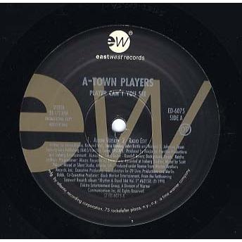 レコード】A-TOWN PLAYERS / MIXZO - PLAYER CAN'T YOU SEE IT'S