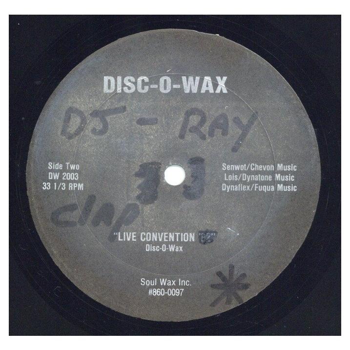 レコード】V.A. - LIVE CONVENTION '82 LP US 1982年リリース