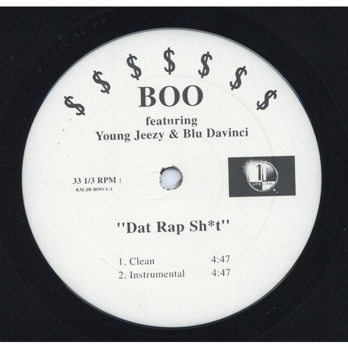 レコード】BOO feat Young Jeezy, Bleu Davinci - DAT RAP SH*T