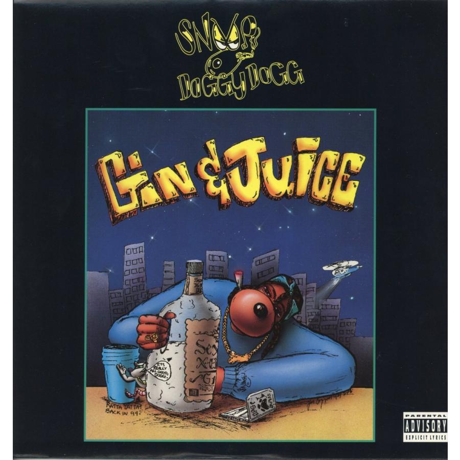 レコード】SNOOP DOGGY DOGG - GIN & JUICE 12