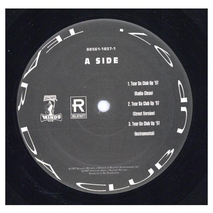 Three 6 Mafia - Tear Da Club Up 97' 激レア Listen to Tear Da Club Up '97 by Three 6 Mafia in serato 1