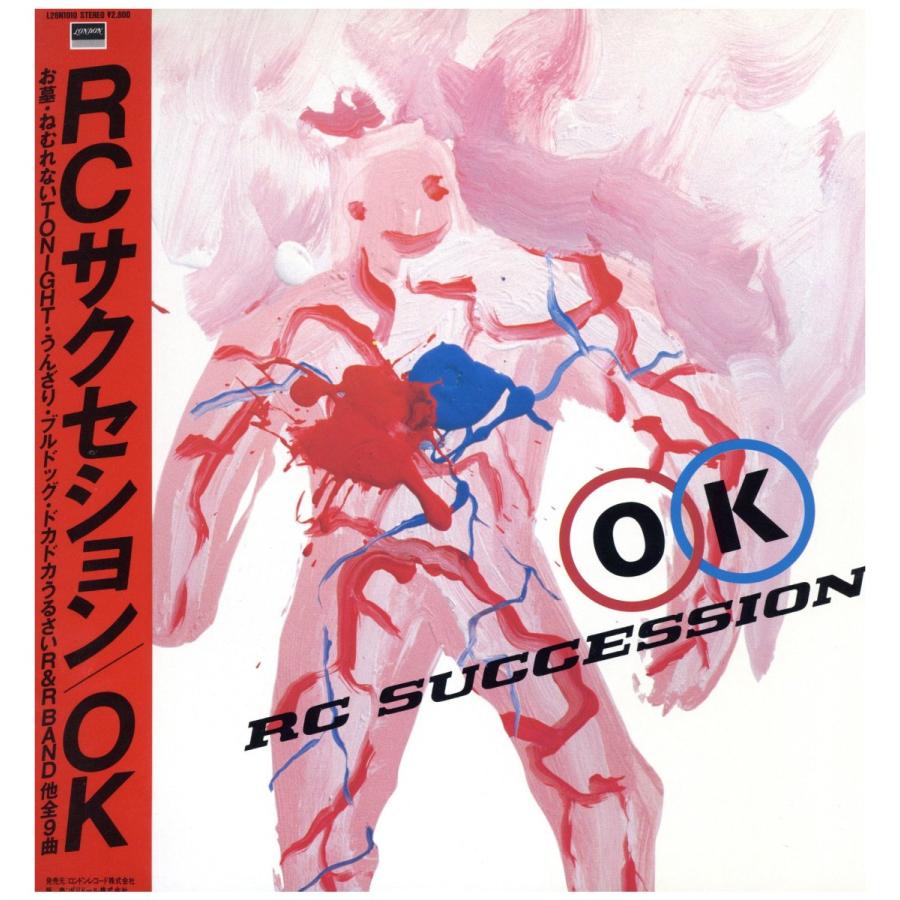 レコード】RCサクセション - OK LP JAPAN 1983年リリース