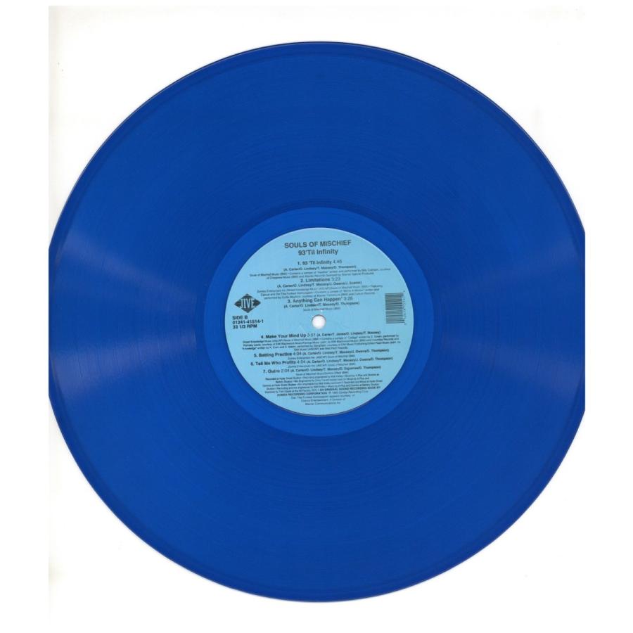 Souls of Mischief 93'Til Infinity 青レコード レコード】SOULS OF MISCHIEF - 93 'TIL INFINITY (BLUE VINYL