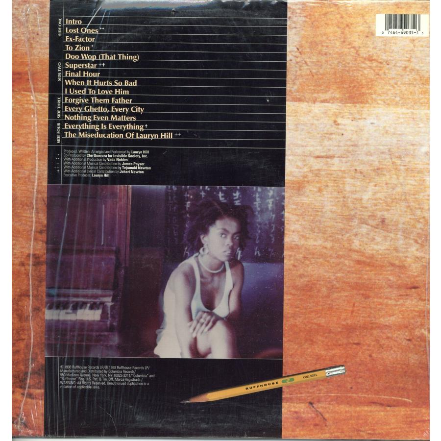洋楽 Lauryn Hill - The Miseducation.. US 1998 洋楽 Lauryn Hill - The Miseducation.. US 1998 Lauryn Hill The