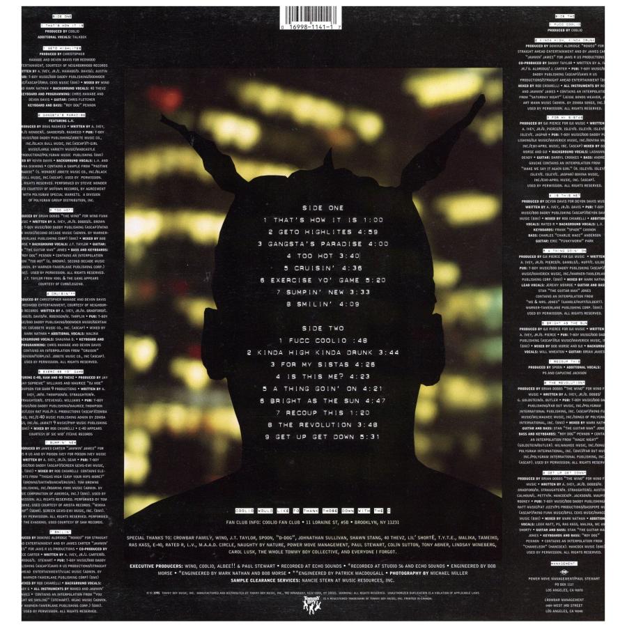 レコード】COOLIO - GANGSTA'S PARADISE LP US 1995年リリース