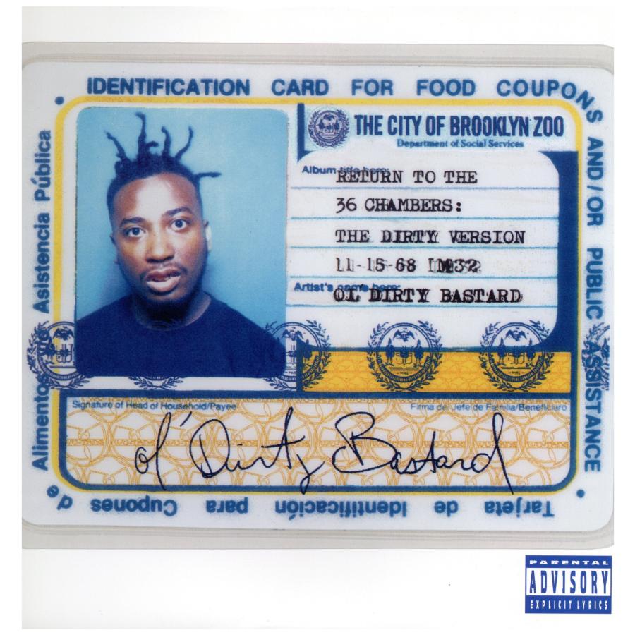 レコード】OL' DIRTY BASTARD - RETURN TO THE 36 CHAMBERS 2xLP