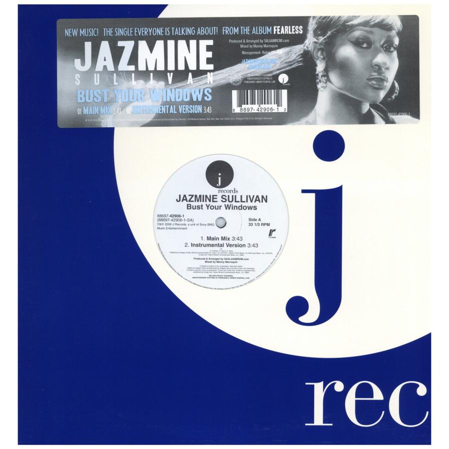 【レコード】JAZMINE SULLIVAN BUST YOUR WINDOW 12" US 2008年リリース 144668フリークスレコード レコード販売 通販 Yahoo