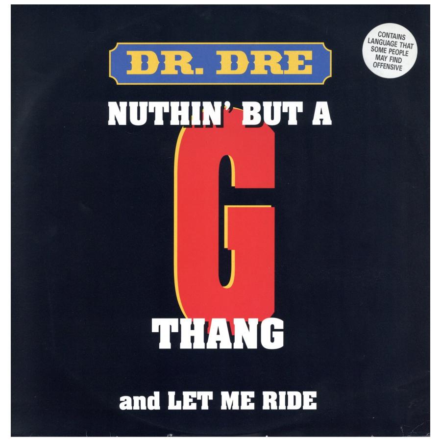 レコード】DR DRE - NUTHIN 