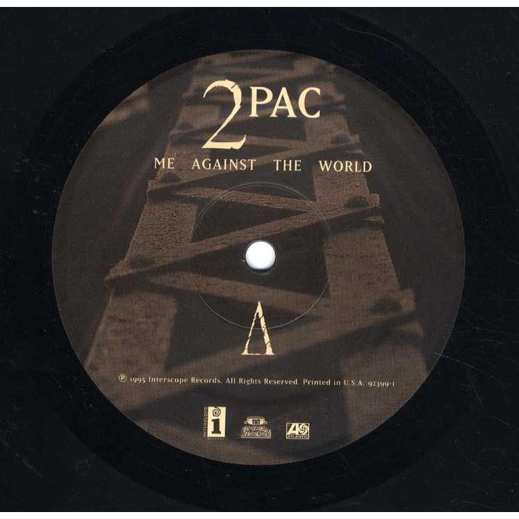 レコード】2PAC - ME AGAINST THE WORLD 2xLP US 1995年リリース レコード】2PAC - ME AGAINST THE WORLD 2xLP US 1995年リリース