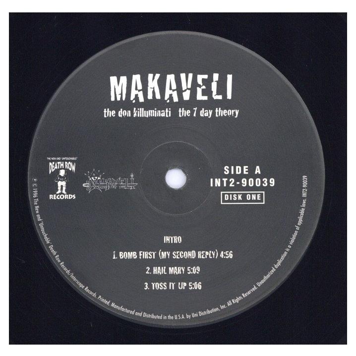 限定盤 MAKAVELI (2Pac) The Don Killuminati