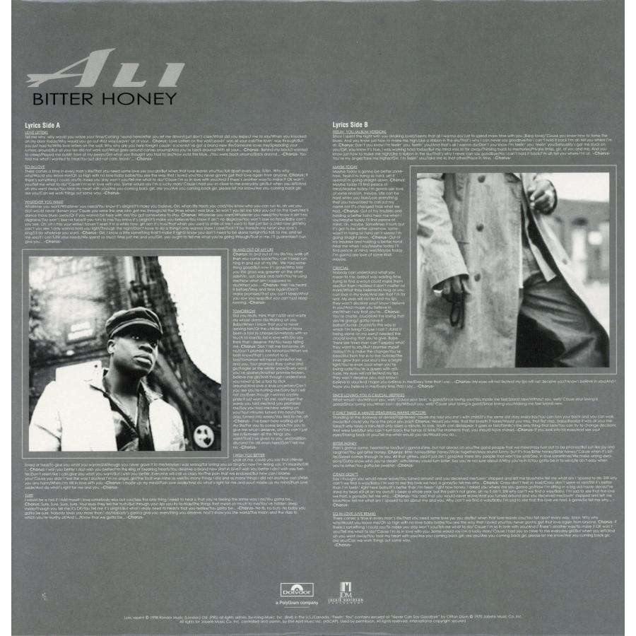レコード】ALI - BITTER HONEY LP UK 1998年リリース : フリークス 