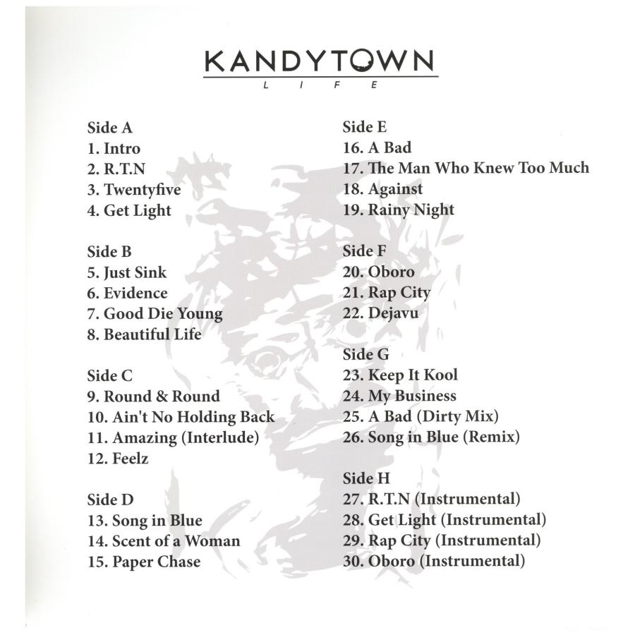 レコード】KANDYTOWN - Kandytown 4xLP JAPAN 2017年リリース レコード】KANDYTOWN - Kandytown 4xLP JAPAN 2017年リリース