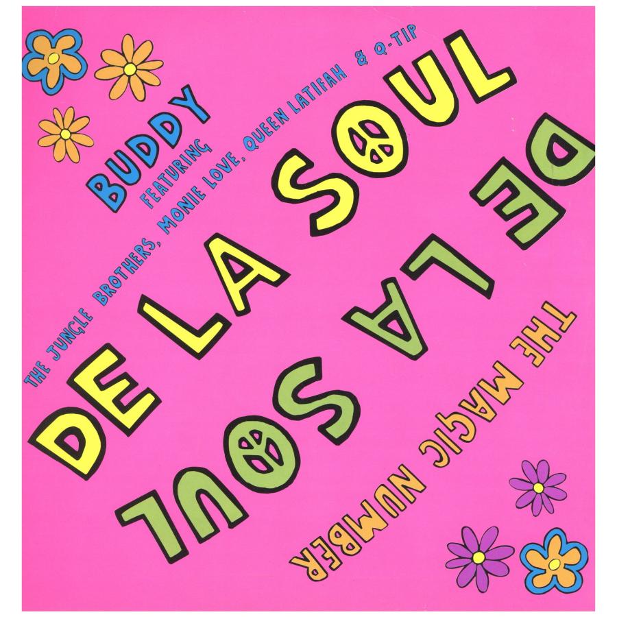 レコード】DE LA SOUL - BUDDY / THE MAGIC NUMBER (RI) 12